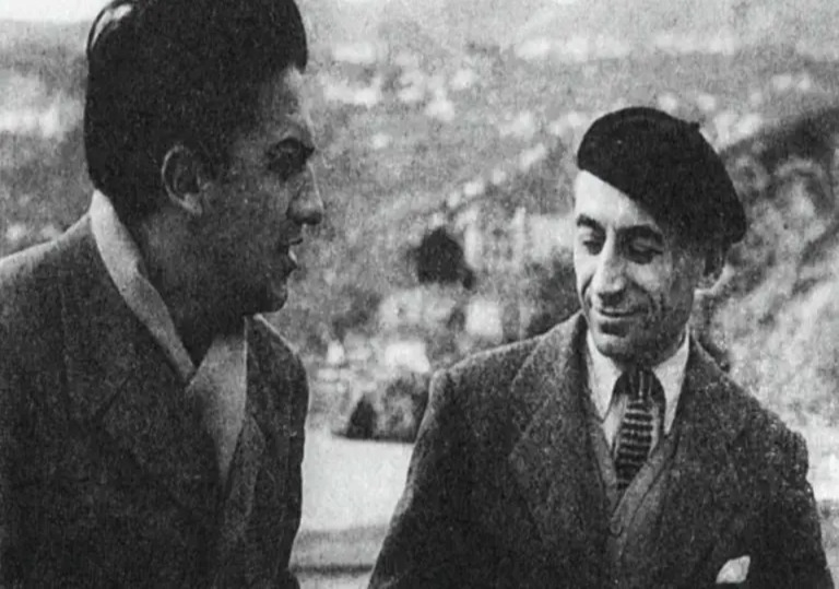 Tullio Pinelli e Federico Fellini