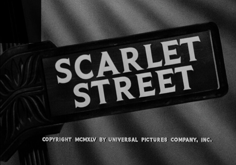 Scarlet street